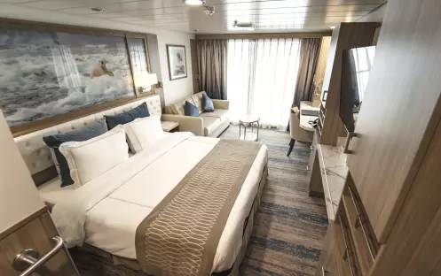 Aurora Expeditions Greg Mortimer Balcony Stateroom A